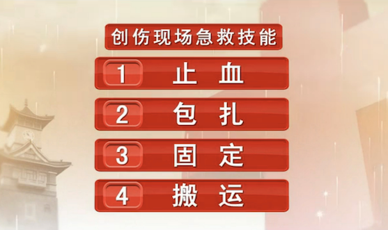 創(chuàng)傷的止血、包扎、固定和搬運(yùn)