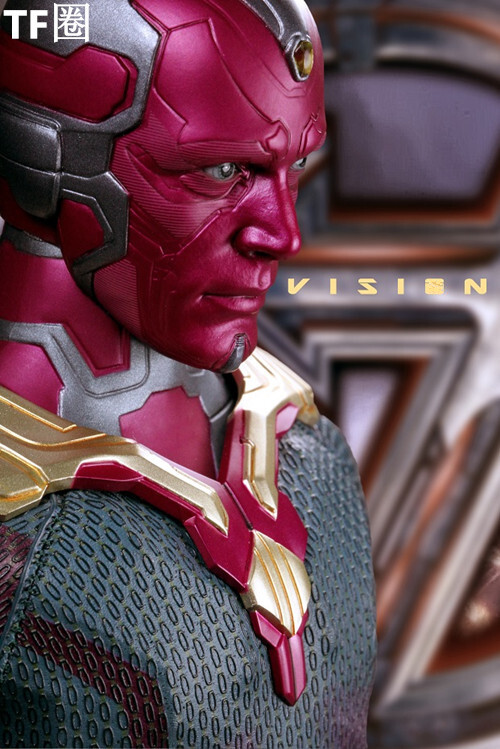 Hottoys MMS296《復(fù)仇者聯(lián)盟2-奧創(chuàng)紀(jì)元》- 幻視