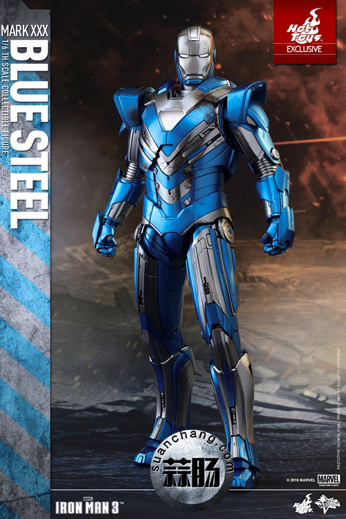 HotToys新品——MMS391《鋼鐵俠3》- MK30藍(lán)鋼別注版