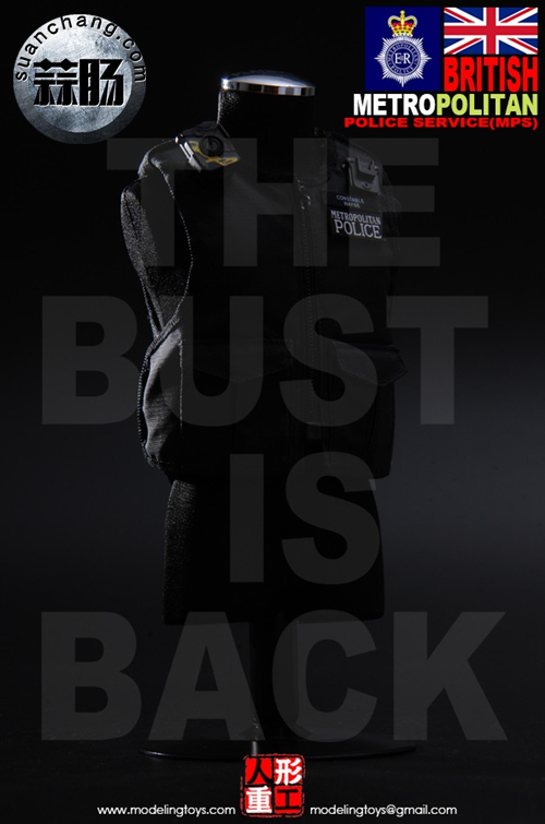 人形重工（MODELING TOYS）新品——軍事系列第一彈 - 英國警察 - 倫敦警視廳 
