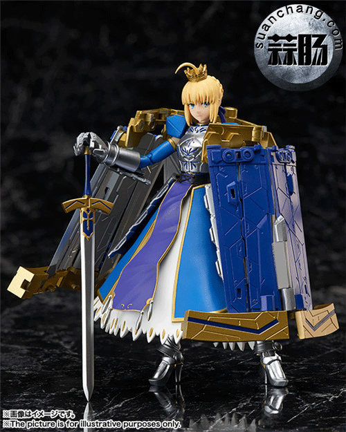 BANDAI AGP系列 Saber 變幻誓 *** 勝利之劍