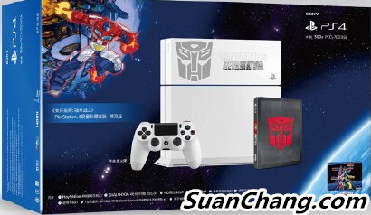 索尼三月將在中國發售變形金剛主題的PS4限定主機