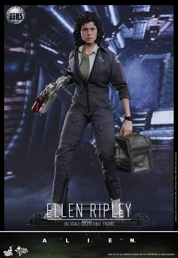 HotToys 新品MMS366《異形》- 女主角 雷普莉 Ellen Ripley 與小貓