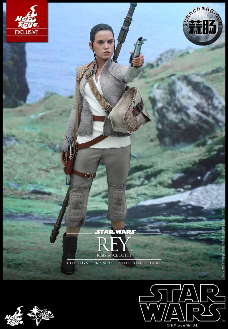 Hottoys MMS337《星球大戰7》- 雷伊抵抗軍造型 -2016星戰慶典現代版