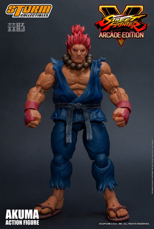 StormToys新品1/12《街頭霸王V》街霸5 - 豪鬼懷舊版來襲！