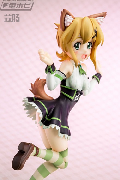 有點(diǎn)小害羞的表情！『戰(zhàn)姬絕唱Symphogear GX』曉切歌女仆裝手辦！