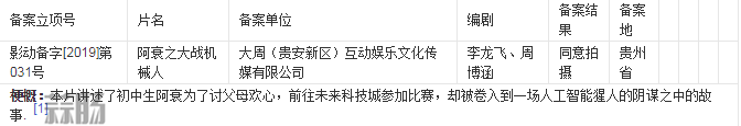 阿衰也要出電影？《阿衰之大戰(zhàn)機械人》已備案