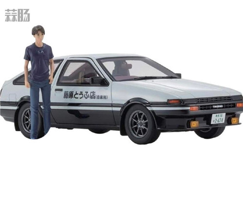 京商推出1/18《頭文字D新劇場版》 AE86車模 帶主角藤原拓海