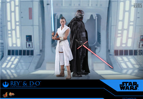 Hot Toys《星球大戰：天行者崛起》蕾伊 & D-O 1:6比例珍 *** 偶套裝