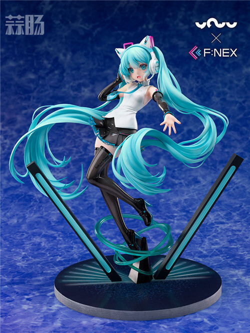 F:NEX推出妖舞YOWU聯動款初音未來貓耳耳機版1/7手辦