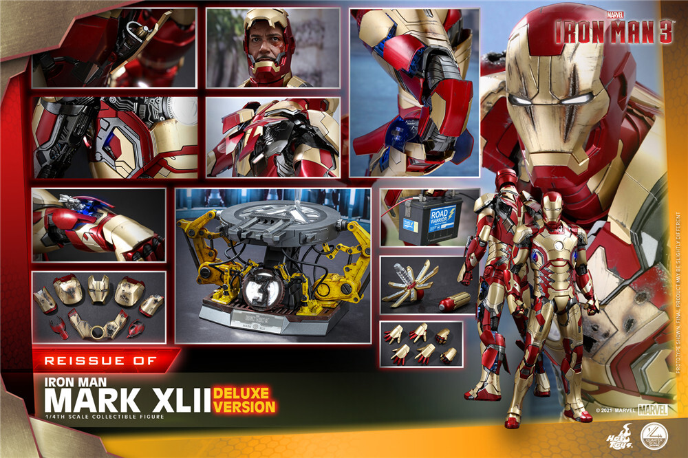 Hot Toys - Iron Man 3 - 1-4 Iron Man Mark XLII collectible figure_PR18.jpg