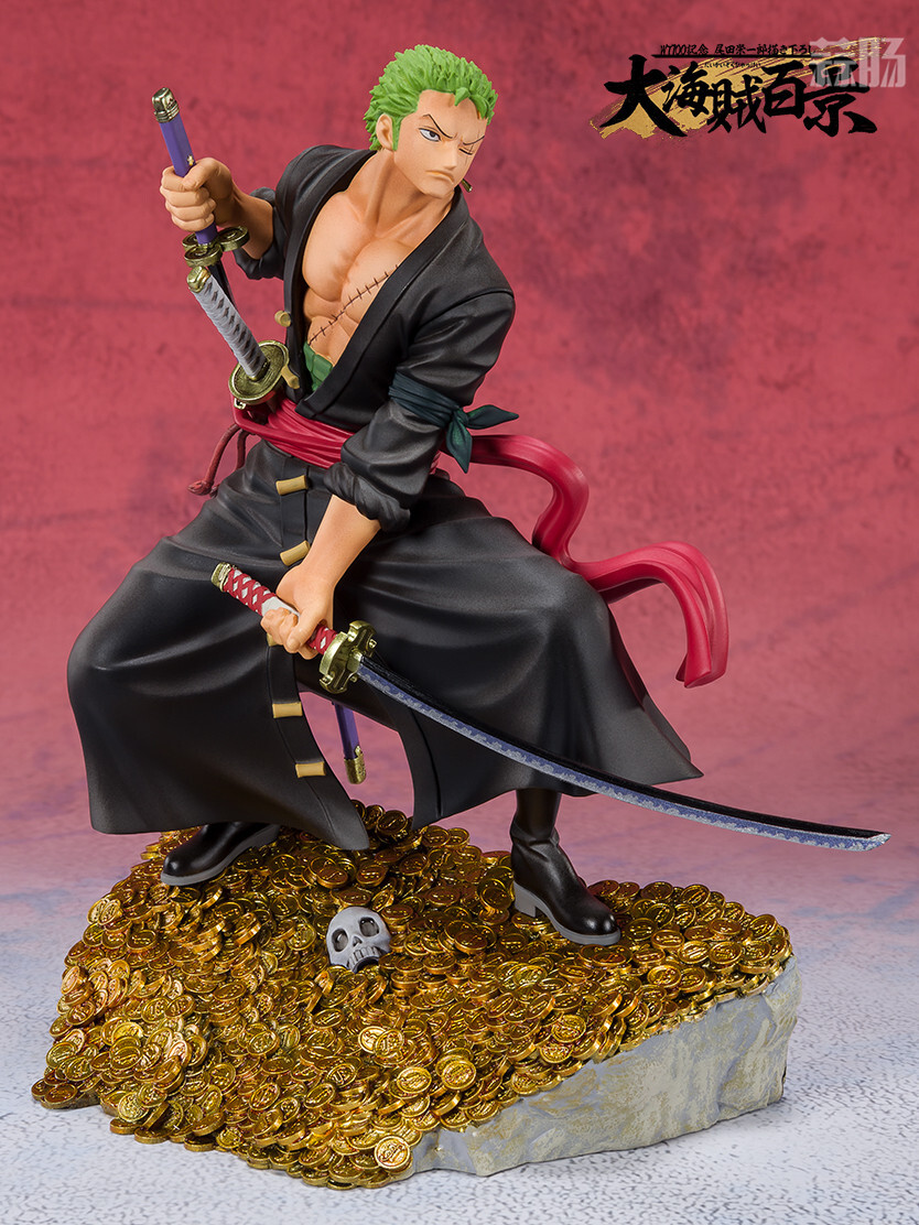萬代推出Figuarts ZERO《海賊王》羅羅諾亞·索隆-WT100紀念手辦