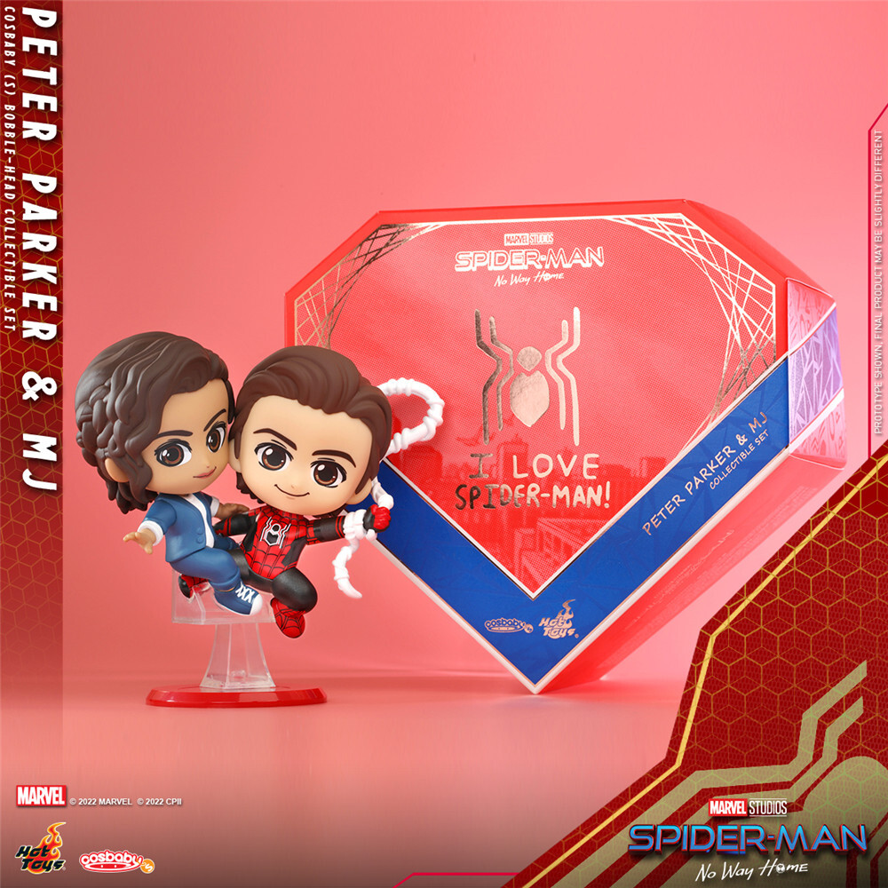 Hot Toys推出《蜘蛛俠: 英雄無歸》彼得·帕克&MJ COSBABY人偶套裝