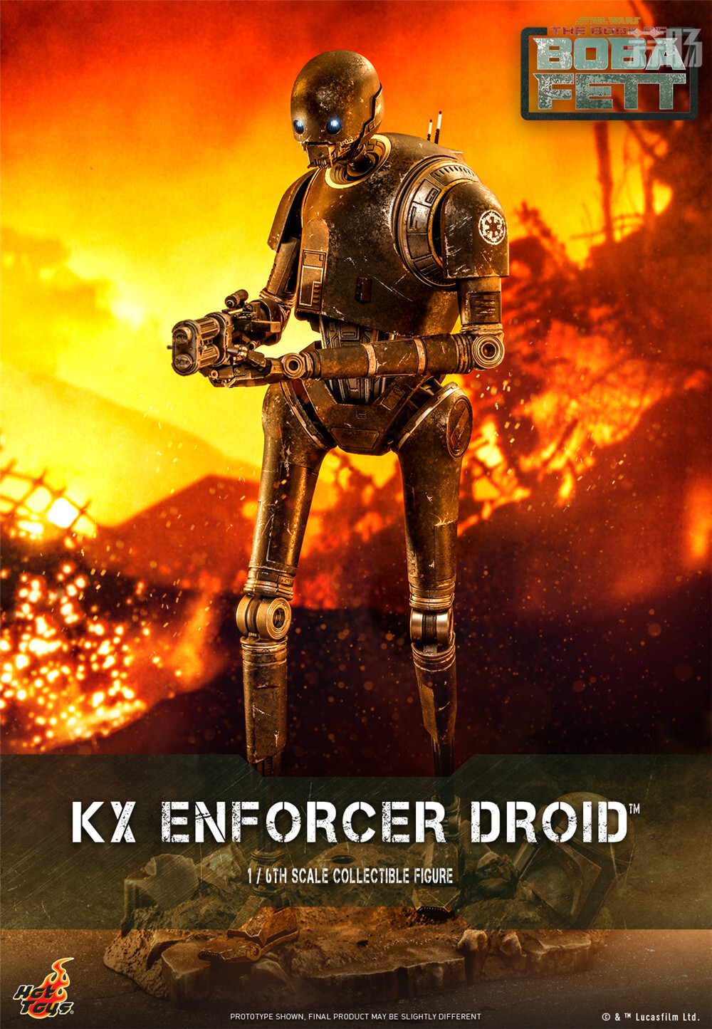 Hot Toys - SWBOBF - KX Enforcer Droid collectible figure_Poster.jpg