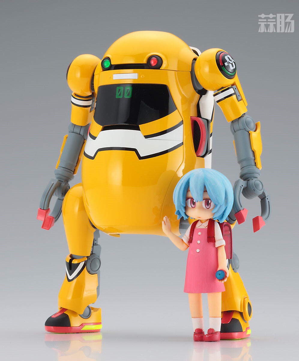 長谷川模型再版20 機(jī)動機(jī)器人WeGo《EVA》零號機(jī)+綾波麗拼裝模型