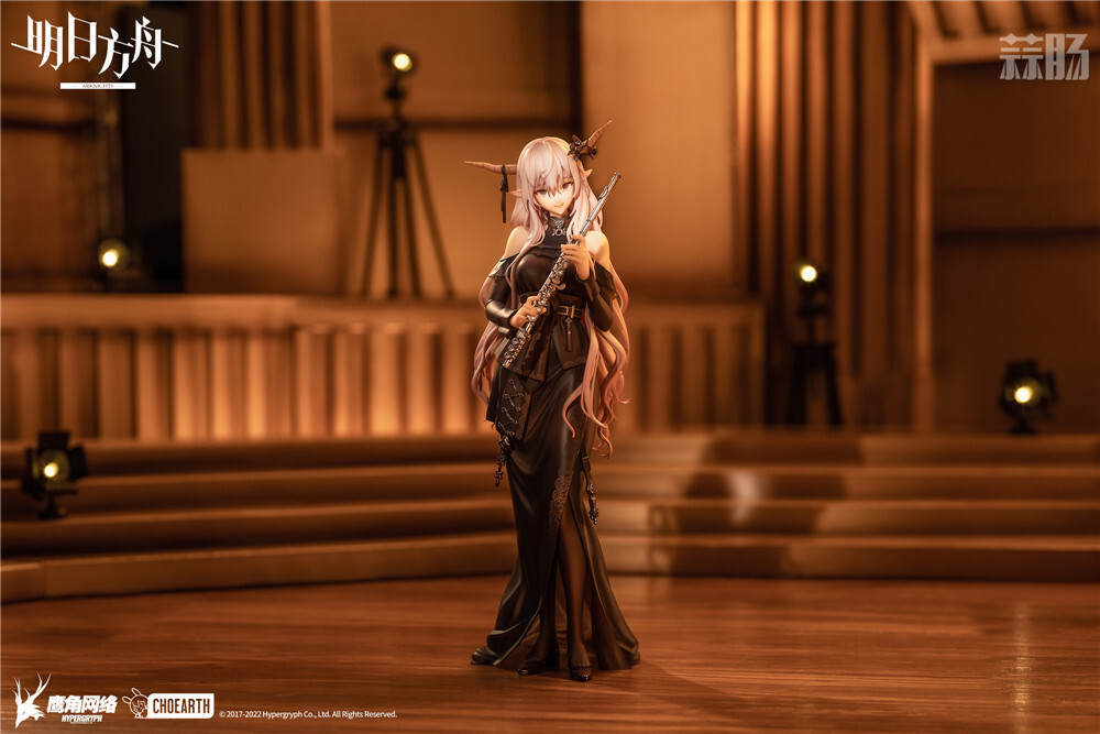 APEX-TOYS推出《明日方舟》閃靈 前航遠歌Ver.1/7手辦
