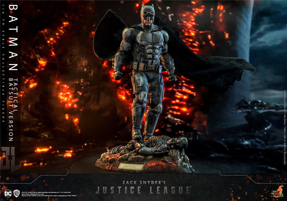 Hot Toys推出《扎克·施奈德版正義聯(lián)盟》蝙蝠俠 (戰(zhàn)甲版) 1:6比例珍 *** 偶