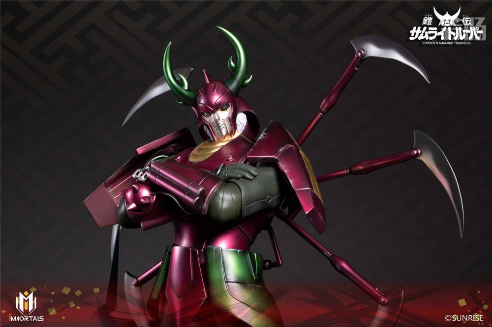 天神工業推出A.A.C《魔神壇斗士》幻魔將 螺呪羅 1/6雕像