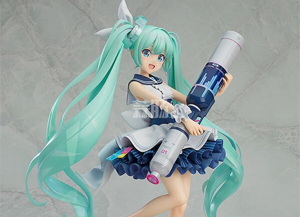 MaxFactory推出《碧藍檔案》初音未來 碧藍檔案Ver.1/7手辦
