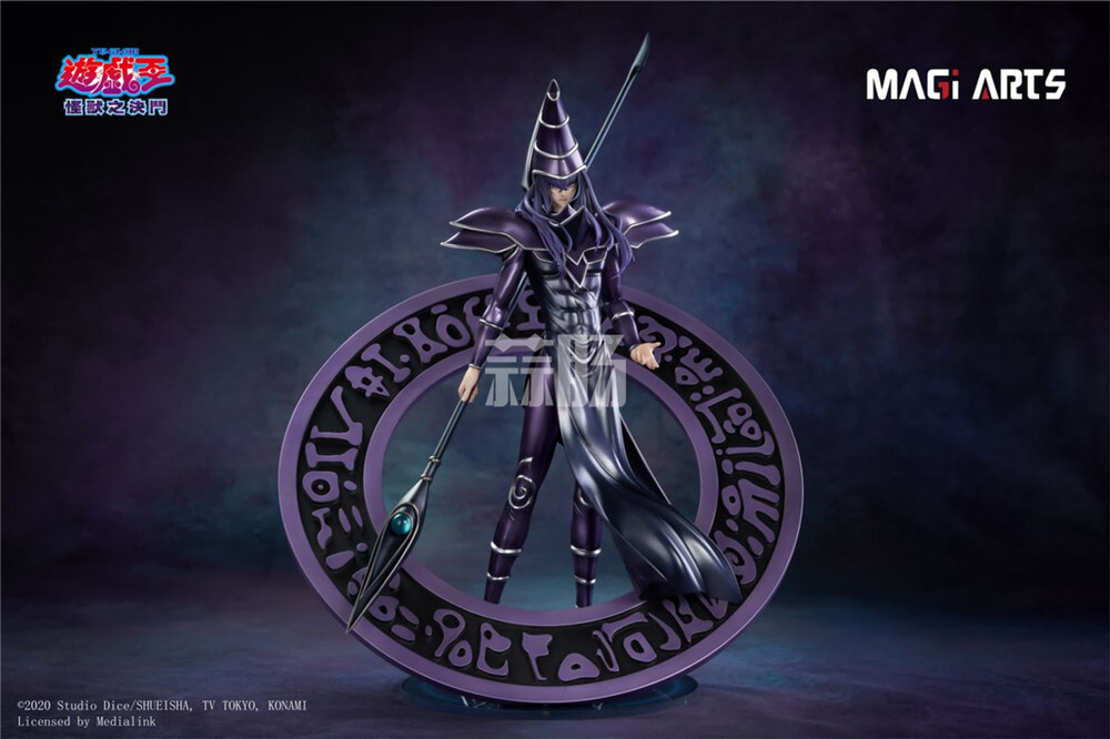 MAGI ARTS推出《游戲王 怪獸之決斗》黑魔導(dǎo)師 電鍍紫色1/6手辦