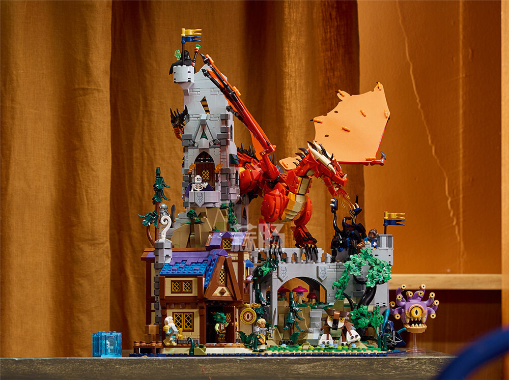 樂高推出LEGO-21348 龍與地下城：紅龍傳說 積木套組