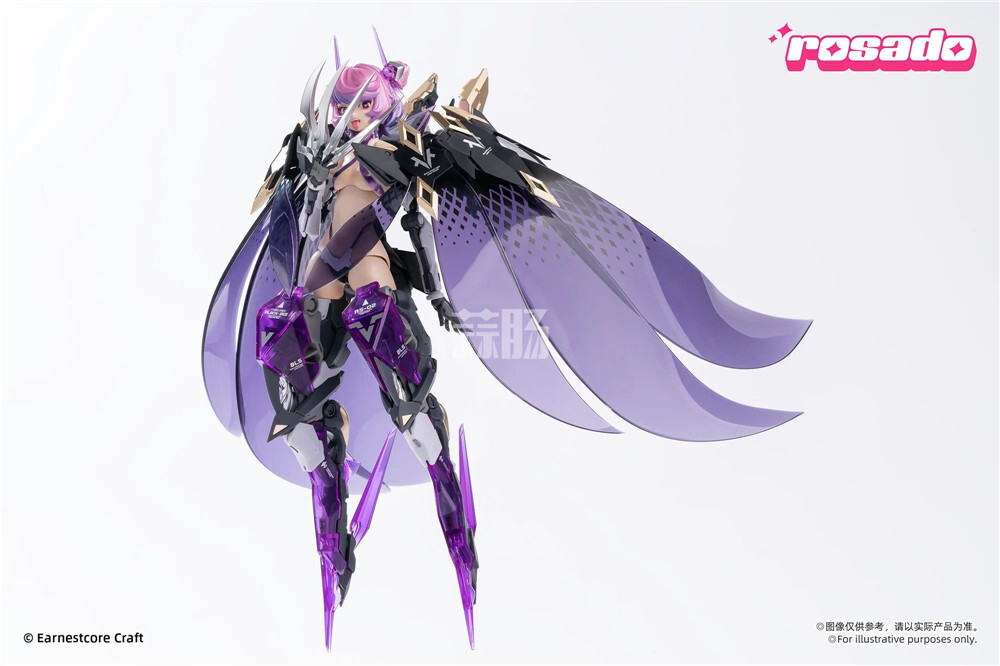 核誠治造推出羅莎計劃 星花·黑鳶尾1/10可動人偶