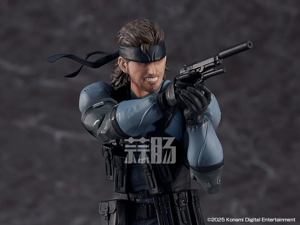 MaxFactory推出figma-645《合金裝備2》索利德·斯內克 升級版可動人偶