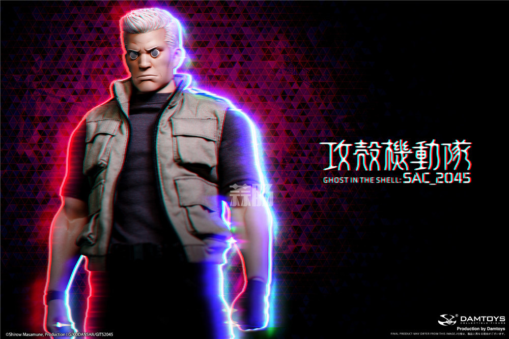 DAMTOYS推出DMS043《攻殼機(jī)動(dòng)隊(duì) SAC_2045》巴特 1/6可動(dòng)人偶