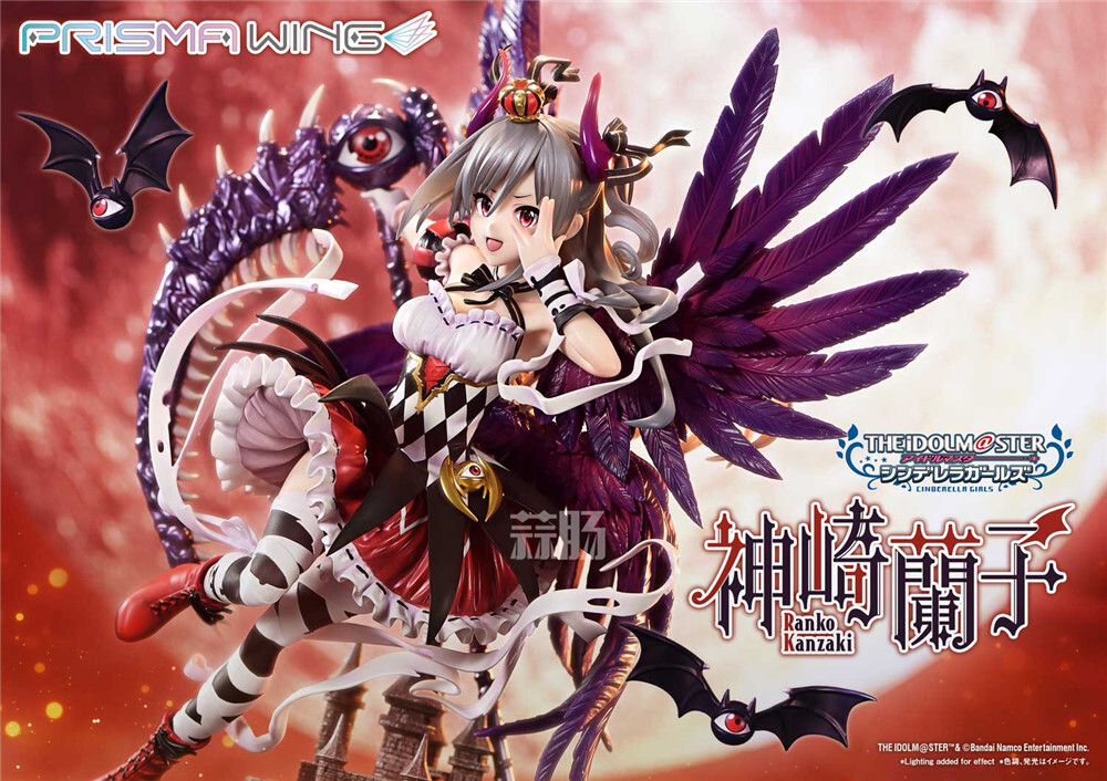 P1S推出PRISMA WING《偶像大師灰姑娘女孩》覺醒魔王 神崎蘭子1/7手辦