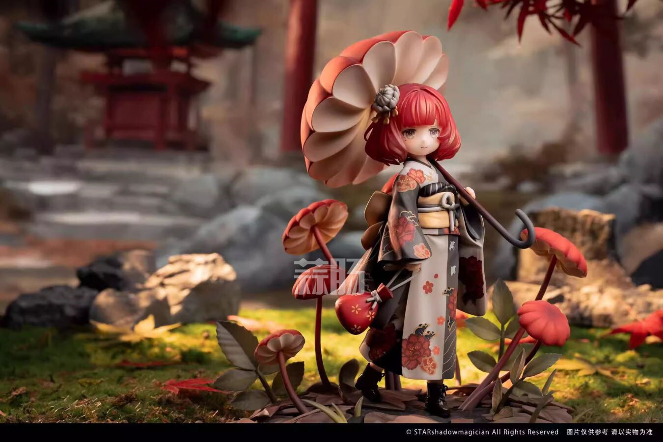 逆轉(zhuǎn)工作室推出“菇娘”系列No.6 紅蓋小皮傘 1/1手辦