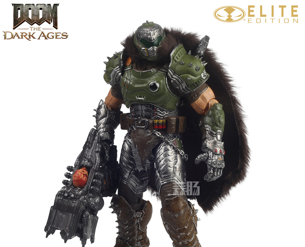 麥克法蘭推出《毀滅戰士：黑暗時代》Doom Slayer 精英版7英寸可動人偶