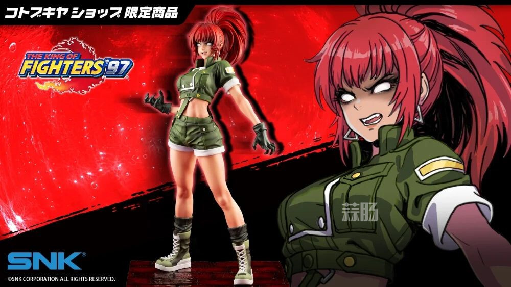 壽屋推出《拳皇97》SNK美少女 覺醒的莉安娜1/7手辦