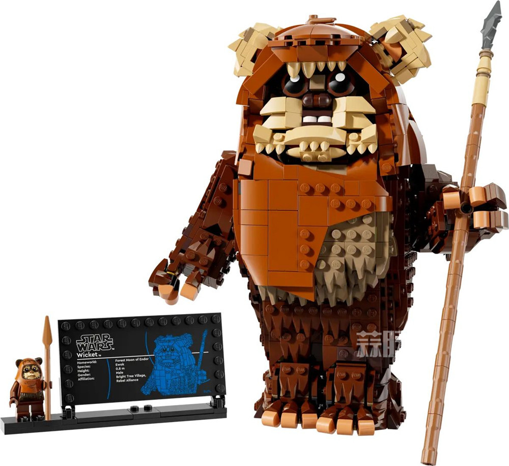 樂高推出LEGO-75430《星球大戰》伊沃克人威基特 積木套裝